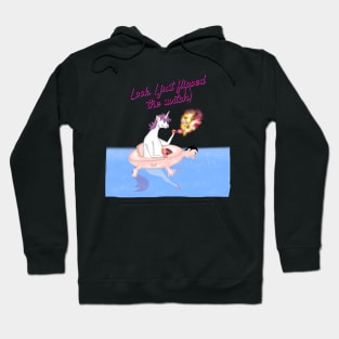 Unicorn pool party! Hoodie